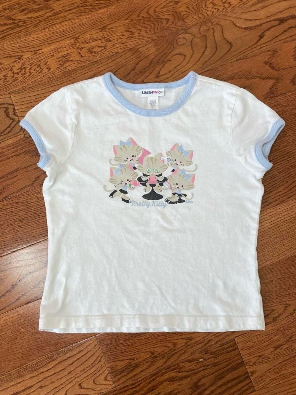 Vintage Y2K cats baby tee by Limited Too